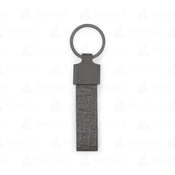 Chaveiro Personalizado em Metal e PET Reciclado Chaveiro Personalizado em Metal e PET Reciclado